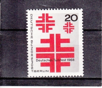 Západní Berlín 0321 ** - 1968